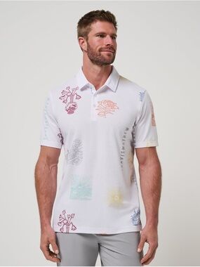 NWT Travis Mathew Passport Polo